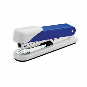 Capsator metalic, 30 coli, capse 24/6-26/6, albastru, Stabil NOVUS