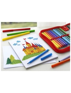 Carioci 24 culori/set FABER-CASTELL - Img 2