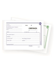 Chitantier autocopiativ A6, 2 exemplare, 3 buc/set