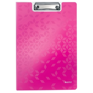 Clipboard dublu A4, roz, WOW LEITZ