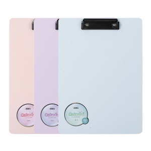 Clipboard simplu plastic, A4, DELI Colorful
