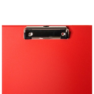 Clipboard simplu plastifiat, A4, rosu, OPTIMA - Img 2