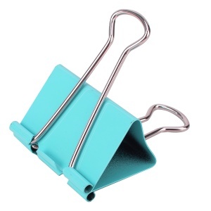 Clips color 19 mm, 40 buc./cutie, DELI - Img 4