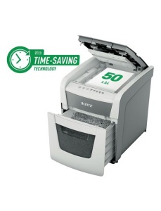 Distrugator documente automat, cross-cut, 50 coli, LEITZ IQ Small Office