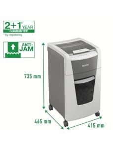 Distrugator documente automat, micro cross-cut LEITZ IQ Autofeed Office 300 - Img 8