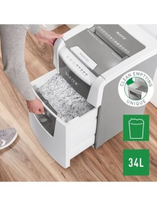 Distrugator documente automat, micro cross-cut LEITZ IQ Autofeed Small Office 100 - Img 4