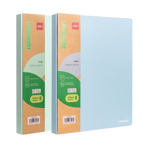 Dosar de prezentare cu 40 folii, A4, coperta flexibila, DELI Eco