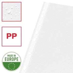Folii de protectie, A4, 35 microni, 10 buc/set, ESSELTE Economy - Img 3