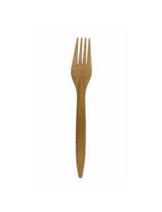 Furculite FIBRA LEMNOASA, 18 cm, 50 buc/set