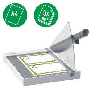 Ghilotina hartie A4 LEITZ Home Precision, 8 coli - Img 4
