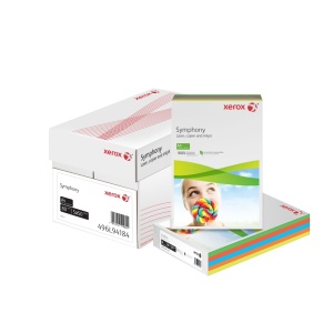 Hartie colorata A4 asortata XEROX Symphony intens, 80 g/mp, 250 coli/top - Img 2