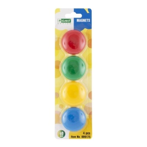 Magneti whiteboard, D 40 mm, 4 buc/set, D.RECT