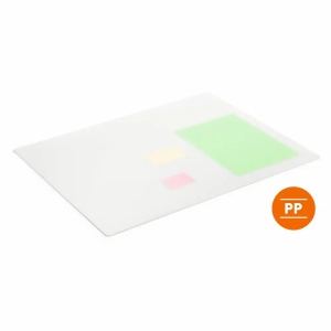 Mapa birou, 65 x 50 cm, transparent, DURABLE