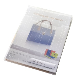 Mapa cu burduf si eticheta, 200 mic, 3 buc/set, CombiFile Jumbo LEITZ - Img 2