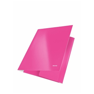 Mapa de carton, cu elastic, A4, roz, LEITZ WOW - Img 3