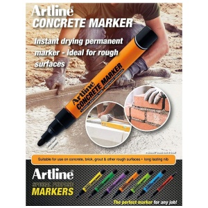 Marker pentru beton ARTLINE Concrete, varf 1.5 mm - Img 2