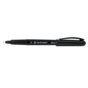Marker pentru CD/DVD, varf 0.6 mm, albastru, CENTROPEN 4616 F