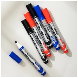 Marker pentru tabla, varf 2.5mm, albastru, DELI - Img 6