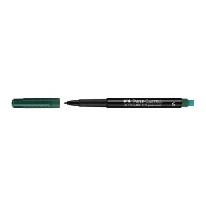 Marker permanent M FABER-CASTELL Multimark, verde - Img 1