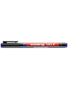 Marker permanent OHP, 0.6 mm, albastru, EDDING 141 F - Img 2