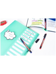 Marker permanent OHP, 0.6 mm, negru, EDDING 141 F - Img 5