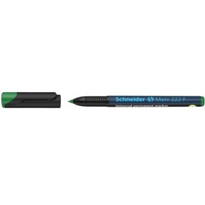 Marker permanent, varf 0.4mm, verde, SCHNEIDER Max 220 S