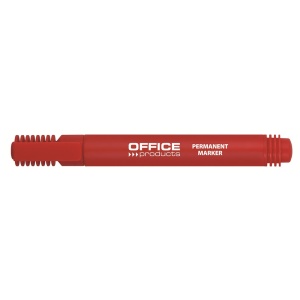Marker permanent, varf 1-3 mm, rosu, OFFICE PRODUCTS