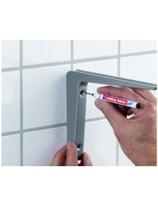 Marker tamplarie varf lung, varf 1.0 mm, corp plastic, negru, EDDING 8850 - Img 3