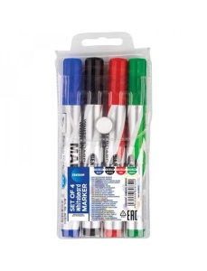 Marker whiteboard CENTRUM, 4 buc/set - Img 2