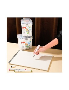 Markere sketching cu 2 capete 1 mm/7 mm, 48 culori/set, DELI - Img 2