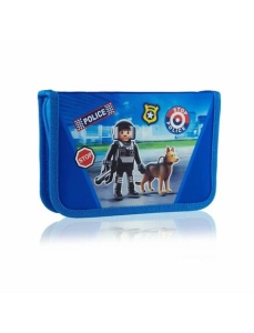 Penar scolar, neechipat, 1 compartiment, Playmobil Politie, ASTRA - Img 2