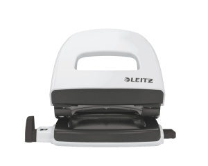 Perforator de birou, metalic, 30 coli, alb, LEITZ WOW 5008 - Img 2