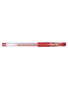 Pix cu gel si grip 0.5 mm, rosu, DONAU