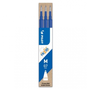 Rezerva roller 0.7 mm, albastru, 3 buc/set, PILOT Frixion