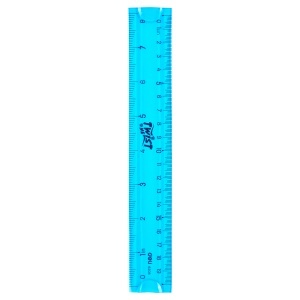 Rigla din plastic flexibila, 20 cm, DELI - Img 4