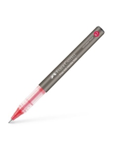 Roller 0.7 mm, varf ac, rosu, FABER-CASTELL Free Ink Needle - Img 2