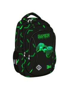 Rucsac baieti, 3 compartimente, Green Level, ST.RIGHT BP26