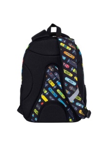Rucsac baieti, 3 compartimente, skateboard, ASTRA Head - Img 4