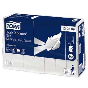 Servetele dispenser in Z, 24x21 cm, 2 straturi, 180 buc/set, 21 seturi/bax, TORK Xpress Soft H2
