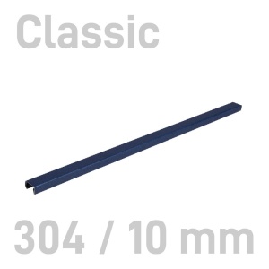 Sina metalica structura panzata, A4, 10 mm, 10 buc/set, albastru, OPUS