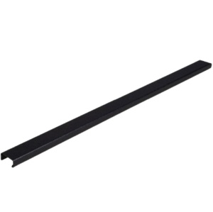 Sina metalica structura panzata, A4, 16 mm, 10 buc/set, negru, OPUS