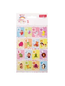Sticker alfabet, 32 buc/set, TANEX