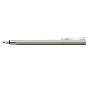 Stilou, penita medie, metal mat, FABER-CASTELL Neo Slim - Img 2