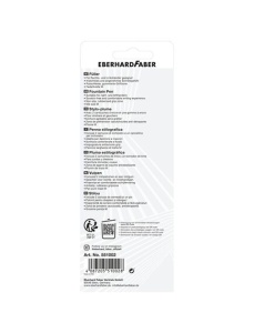 Stilou scolar + pic + rezerve, corp gri-negru, NXT Eberhard Faber - Img 2