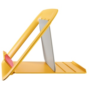 Suport ergonomic pentru laptop LEITZ Cosy - galben