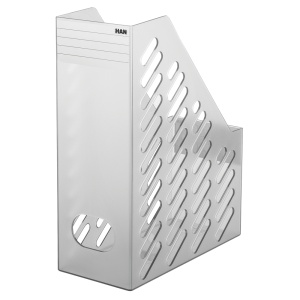 Suport vertical pentru cataloage, A4, plastic, fumuriu, HAN Klassik XXL - Img 2