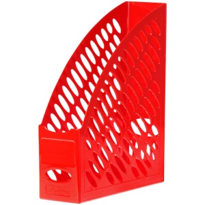 Suport vertical pentru cataloage, rosu, ARK 2050
