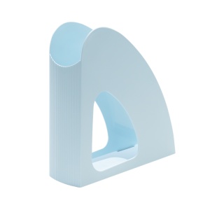 Suport vertical plastic pentru cataloage, albastru, HAN Re-Loop Pastel - Img 2