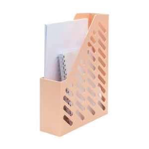 Suport vertical plastic pentru cataloage, portocaliu, HAN Klassik Pastel - Img 2