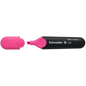 Textmarker, varf tesit 1-5mm, roz, SCHNEIDER Job
